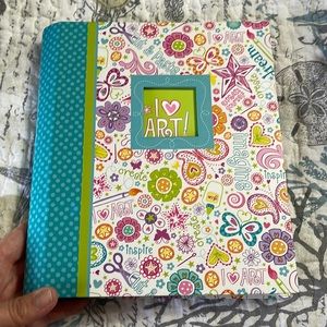 American girl scrapbook/ art binder brand new